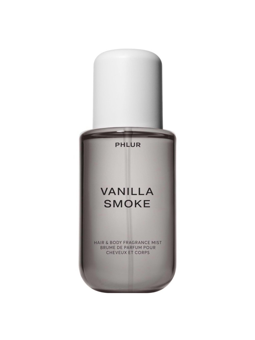 PHLUR Vanilla Smoke Hair & Body Fragrance Mist - Gray